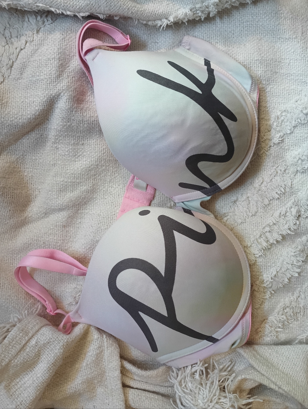 Pink (Victoria Secret) Bra 38C